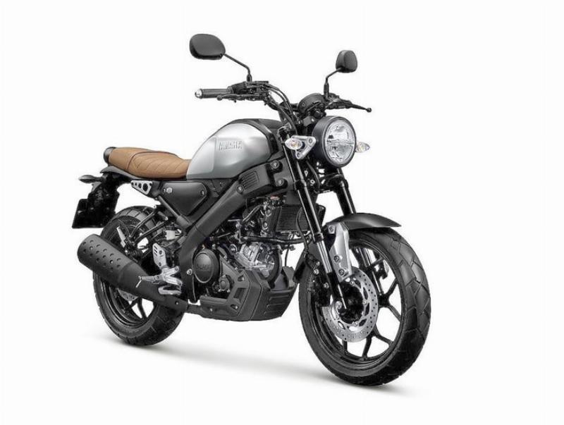 Hinh anh Yamaha XSR 155 voi thiet ke co dien pha hien dai hap dan nguoi nhin